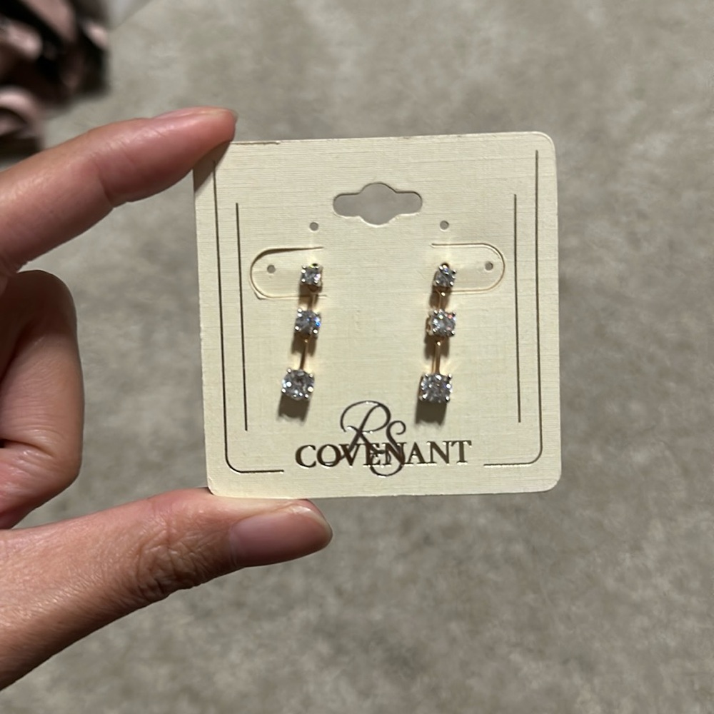 RS Covenant Cubic Zirconia Earrings